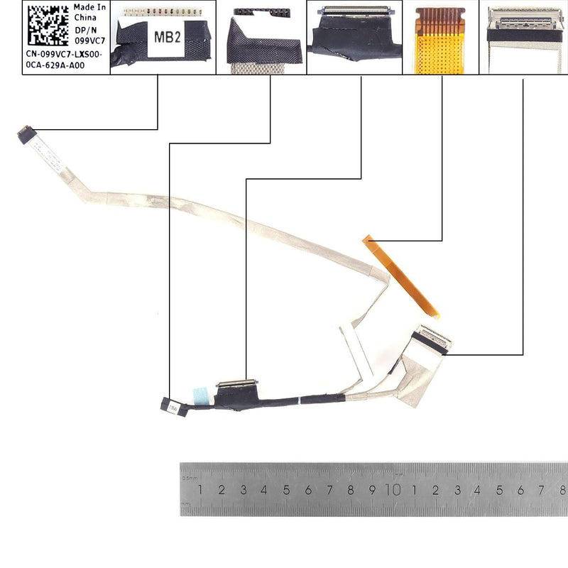 Cable Flex Laptop Dell Latitude 5310 E5310 099VC7 450.0JT01.0001 30 Pines
