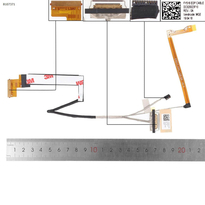 Cable Screen Lenovo Legion Y530-15 DC020023F10