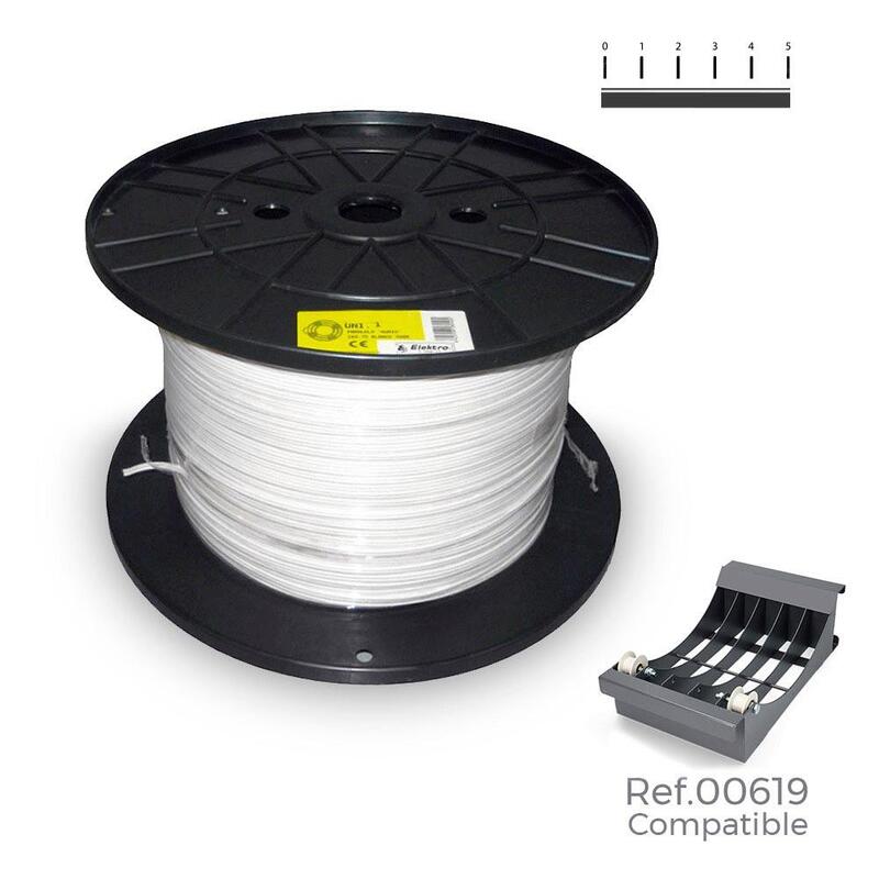 Cable Paralelo 48V 2 X 1,00MM² White 1000M (bobina Large
