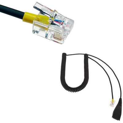Gequdio Cable Rj Compatible With Mitel, Aastra, Fanvil, Poly, Gigset — image 1