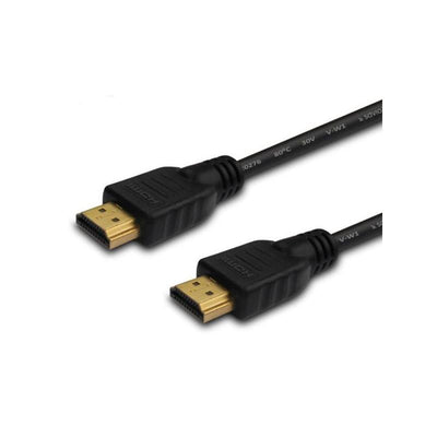 Savio Cable CL-196 HDMI 3M, Black Connectors Dorados, Version 2.0 High Speed, Ethernet/3D — image 1