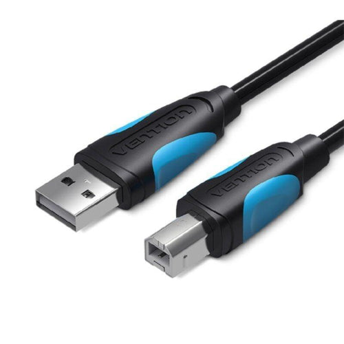 Vention USB Cable 2.0 Printer VAS-A16-B500 USB Tipo-b Male USB Male 480Mbps 5M Black — image 1