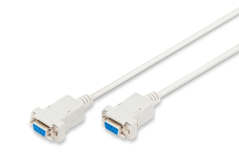 Cable Serie DB9(H)-DB9(H) 1,8M Null-modem