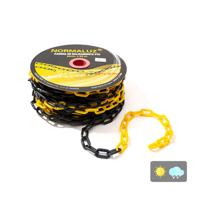 Cadena Plastic Yellow And Black 25M — image 1