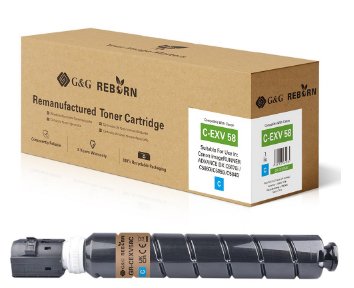 G&g Reborn-toner Compatible With Canon C-EXV58 3764C002 C