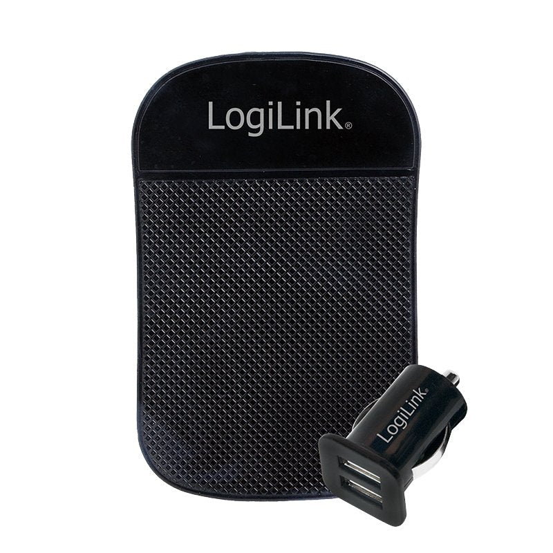Logilink PA0204 Car Charger USB 2-PORT Black Indoor
