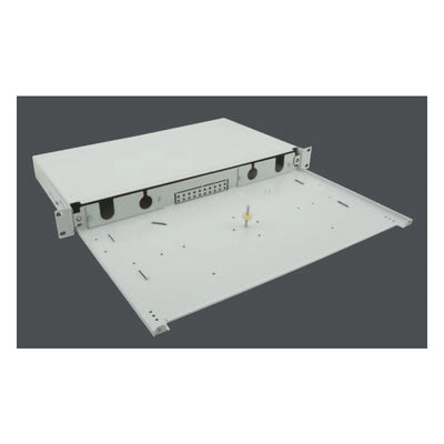 Helos Box Of Conexiones Lwl 19 Panel Lc 6/12/24 Compartimentos Without Equipar, Grey — image 1