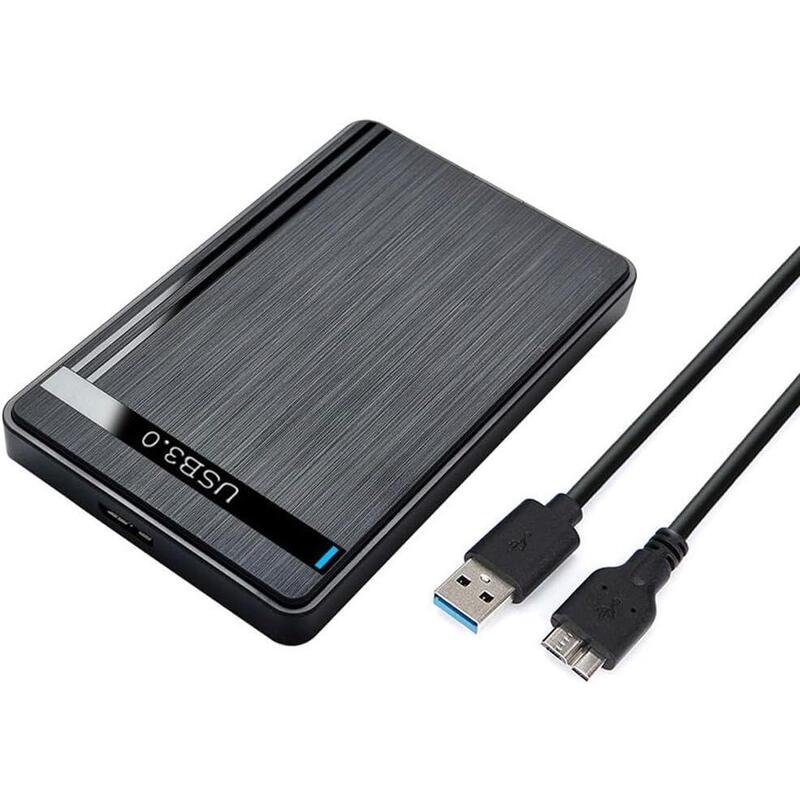 External Enclosure Drive HDD / SSD 2.5' - USB 3.0 - Without Screws - Black