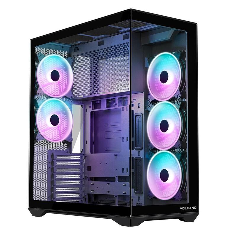 Modecom PC Case Volcano Space XL ARGB Full Tower 5F Black