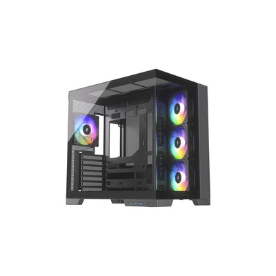 Silentware PC Case View A-rgb Black Glass Tempered X2 Viewblack — image 1