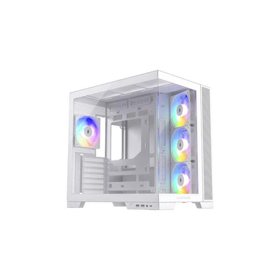 Silentware PC Case View A-rgb, Tower White Glass Tempered X2 Viewwhite — image 1