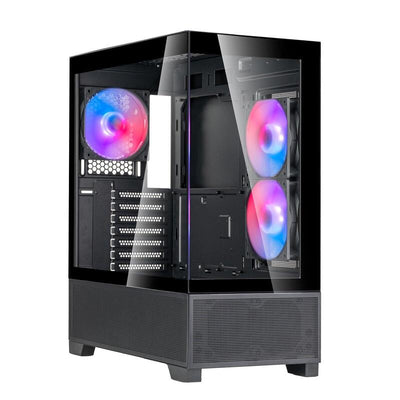 Silverstone PC Case Technology Lucid 05 Black 270° Panoramaglas-design) SST-LD05-B-ARG — image 1