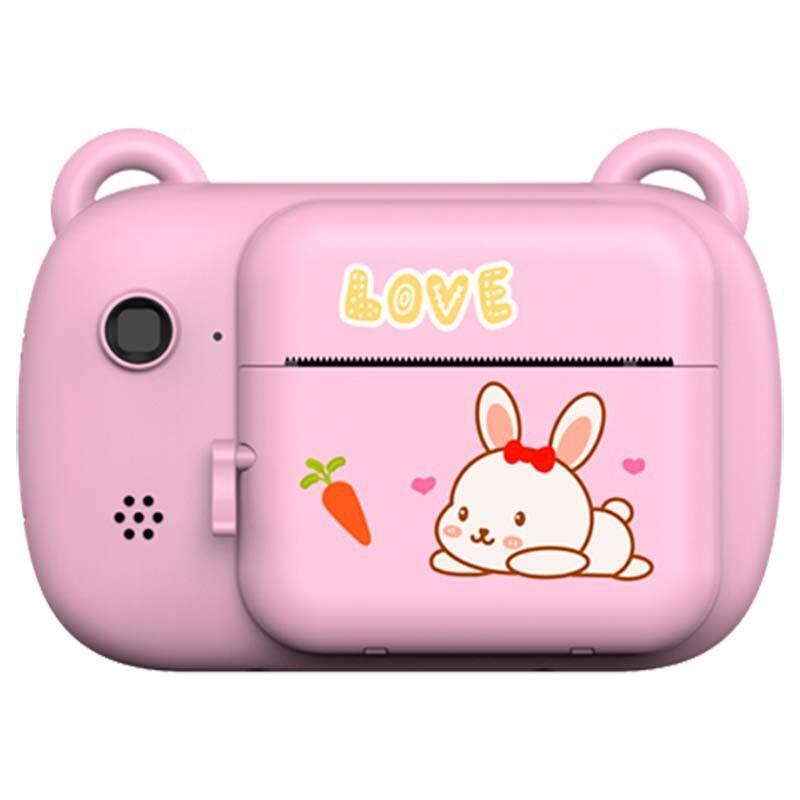 Camera Instant With Printing Children A7 Pink