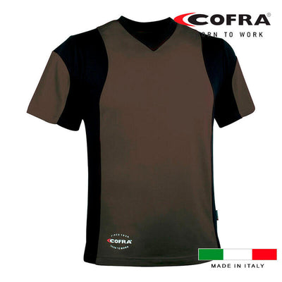 Cofra T-shirt Java Fango/Black Size L — image 1