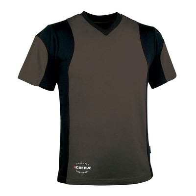 Cofra T-shirt Java Fango/Black Size M — image 1