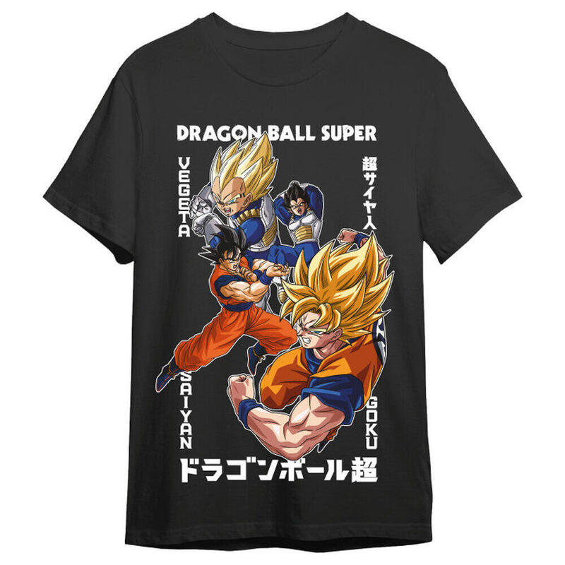 T-shirt Vegeta & Goku Dragon Ball Super Adulto Size S