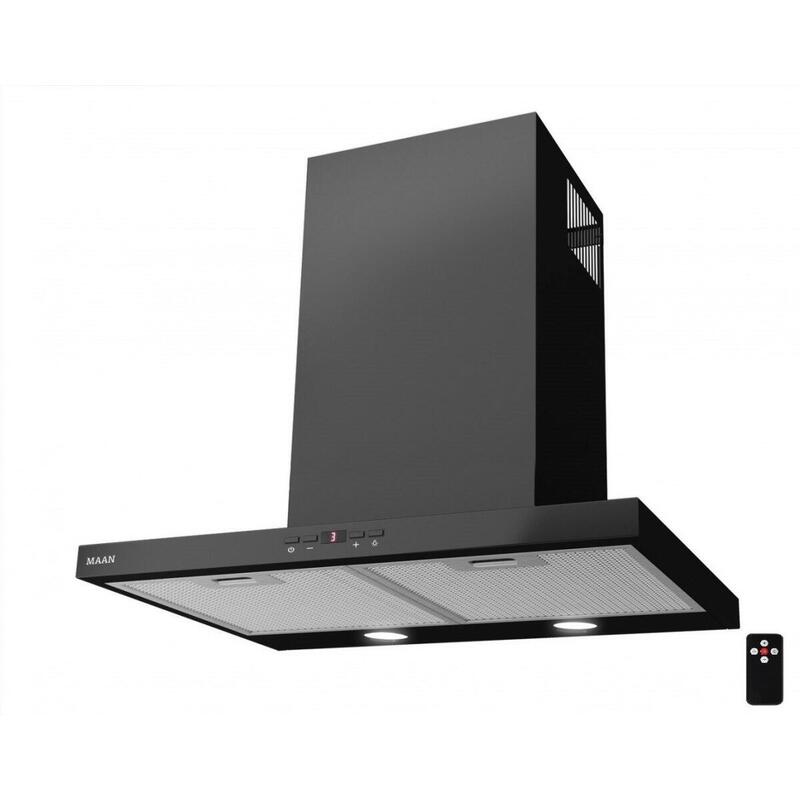 Campana Extractora Chimenea Siena Soft 60 Black