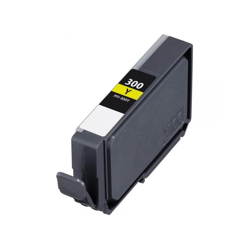 Genérico Canon PFI300 Yellow Ink Pigmentada - Reemplaza 4196C001/PFI300Y