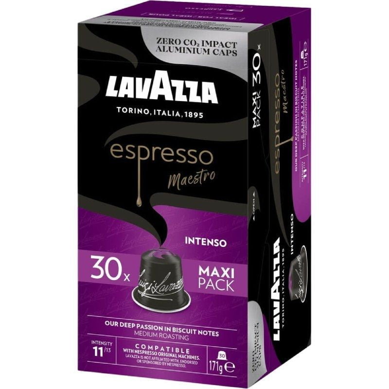 Lavazza Cápsula Espresso Maestro Intenso Cafeteras Nespresso Box Of 30