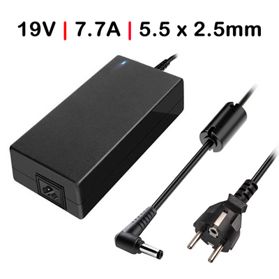 Charger Laptop Gaming Asus G74SX 19V 7.7A 150W 5.5 X 2.5MM — image 1