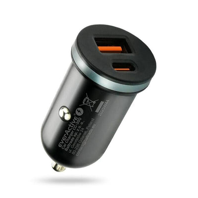 Everactive Charger Car CC-30Q With Port USB QC3.0 And USB-C Pd 35W — image 1