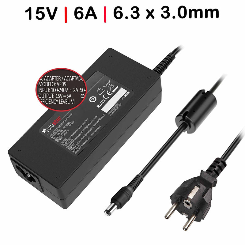 Charger Laptop Toshiba 15V 6A 90W