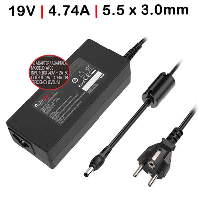 Charger Laptop Samsung NP-RF510E 19V 4.7A 5.5X3.0MM — image 1