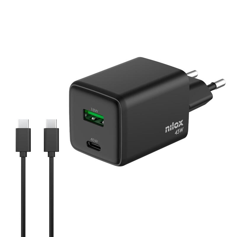 Charger Universal GaN 45W 2PUERTOS