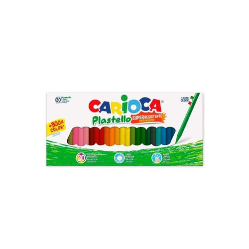 Carioca Plasticeras Resistentes Plastello Surtidos Case -30U- — image 1