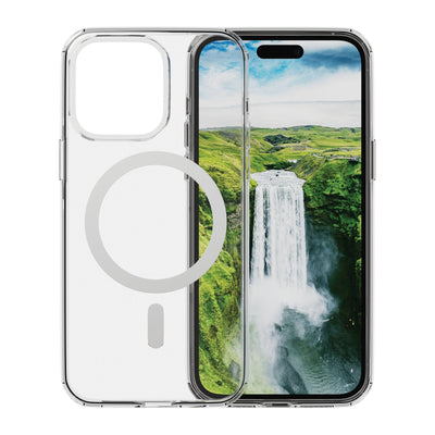 DBRAMANTE1928 Iceland Ultra D3O Magsafe Case For Iphone 15 Prom Transparent White — image 1