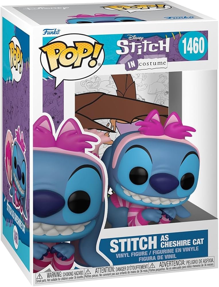Funko Pop Disney Stitch Costume Alicia Pais Maravillas Cheshire 75163