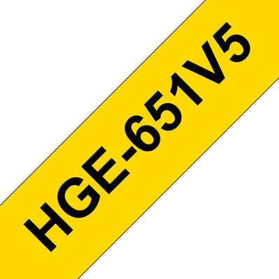 Brother HGE-251V5 Tape Printer Labels — image 1