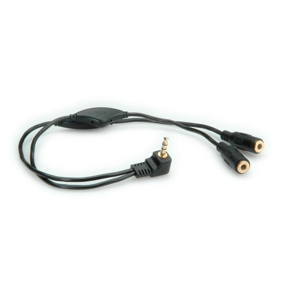 Roline Speaker And Cable - 3,5MM Connector Male - 2X Connector Female - With Volumenregler (11.09.4439)