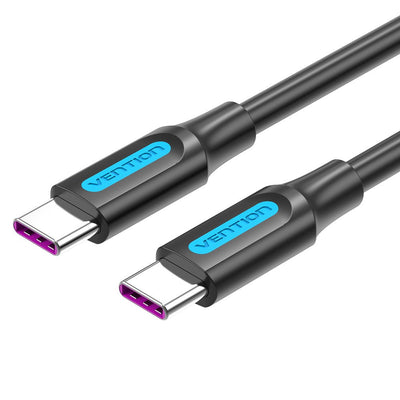 Vention USB Cable 2.0 Type-c Cotbd USB Type-c Male USB Type-c Male 50CM Black — image 1