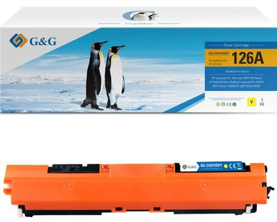 G&g Toner Compatible With HP 126A/ CE312A Canon 729Y — image 1