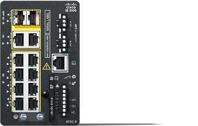Cisco Catalyst IE-3100-8T2C- And Switch Gestionado L2 Gigabit Ethernet (10/100/1000) Black — image 1