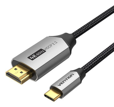 Vention Cable Converter HDMI 2.0 4K Crbbf USB Type-c Male HDMI Male 1M Black — image 1