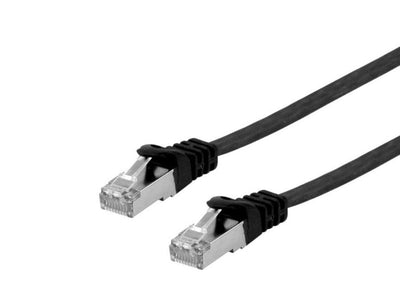 Equip Patchkabel CAT.6A U/FTP 2x RJ45 10.00M Black — image 1