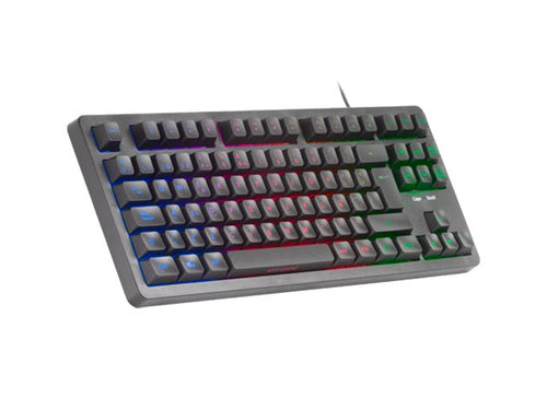 Mars Gaming MK023 Keyboard Gaming - Tecnologia H-mech Network - Iluminacion Frgb LED - Anti-ghosting - Compati — image 1