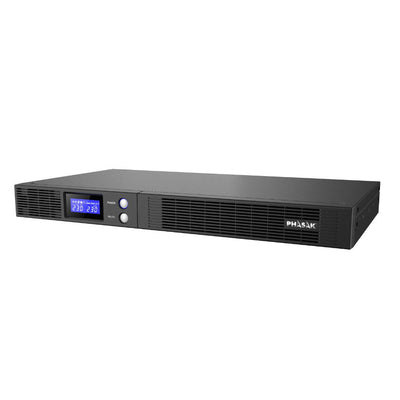 Phasak UPS Line Interactive Protekt Slim Rack 750VA-450W 4 Salidas Formato Rack — image 1