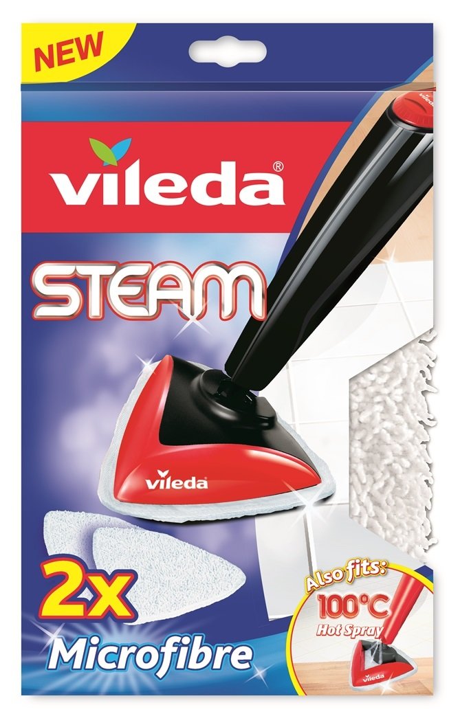 Vileda Spare Part Mopa Microfibras Steam And 100º 2 Units