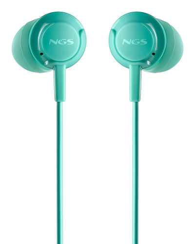 Ngs Headphones Intrauditivos Cross Drift With Microphone Jack 3.5 Verdes — image 1