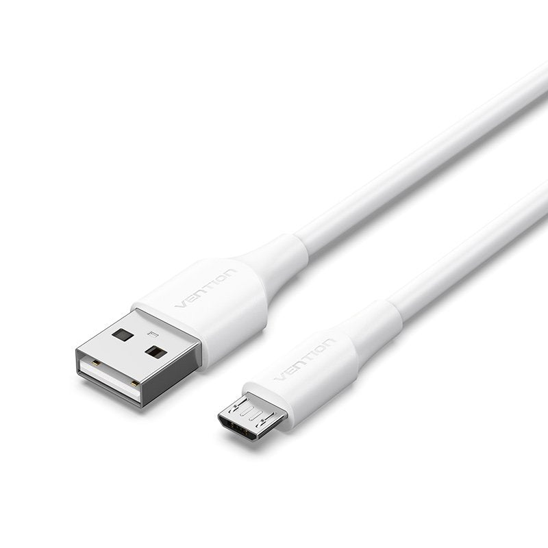 Vention USB Cable 2.0 Ctiwh USB Male Microusb Male 2M White