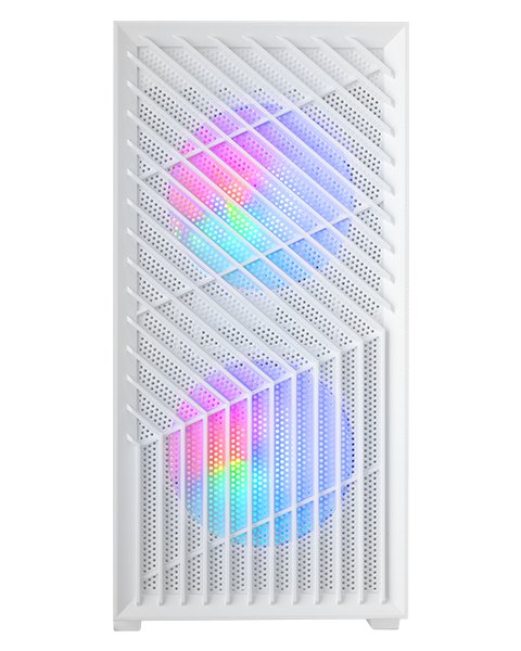 Mars Gaming Box microATX Mc-vortex White Bahías INT:1X3'5,2X2'5/ 1XUSB3.0/ 2XUSB2.0/ Audio In/Out/ Sistema Ges — image 1