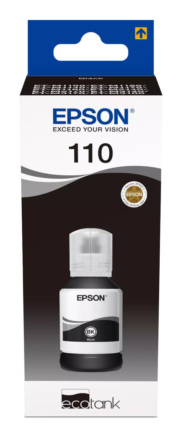 Epson Ink Black Ecotank Serie MX1XX Bottle Black XL (6000 Paginas)