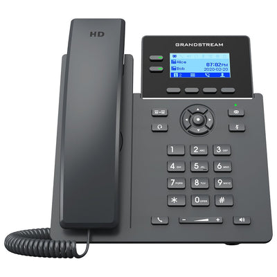 Grandstream Networks Phone GRP2602G IP Black 2 Líneas LCD Wi-Fi — image 1