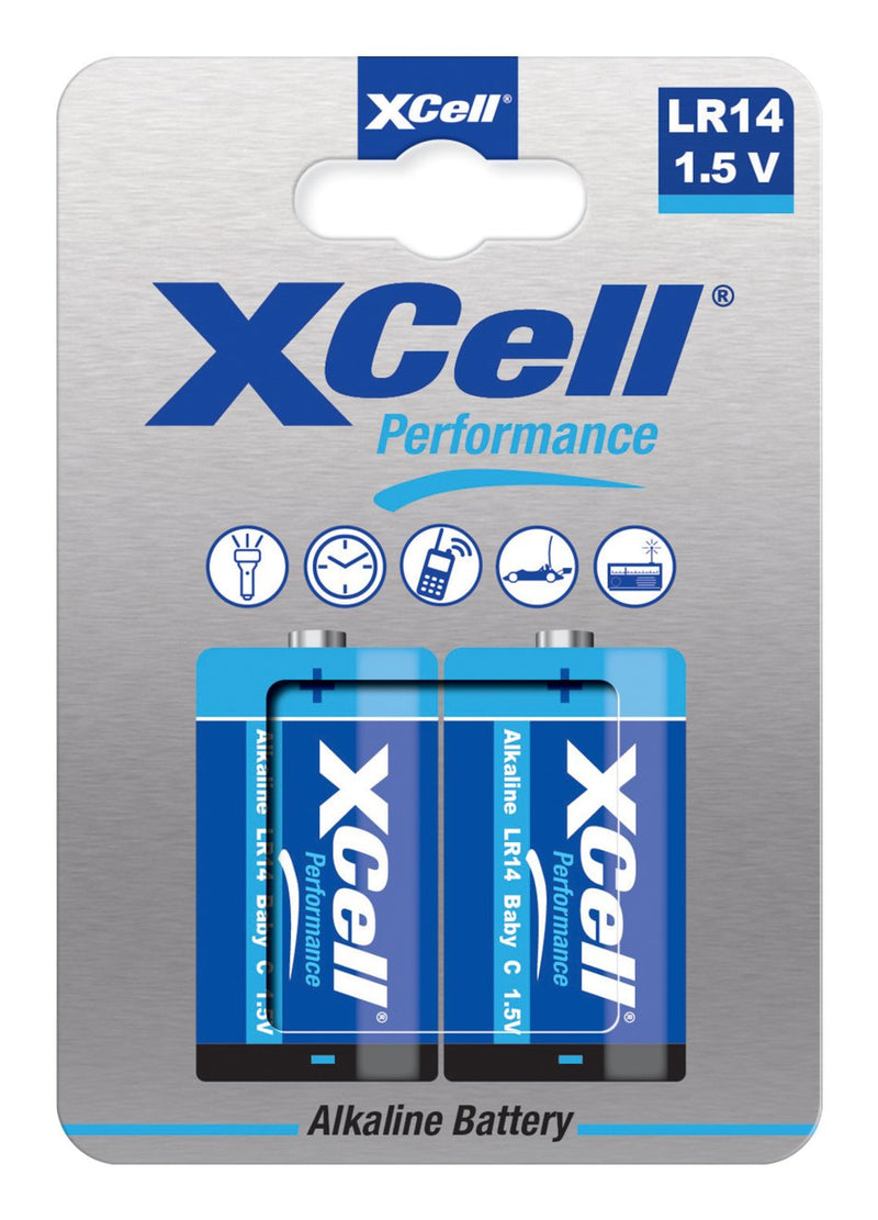 Xcell Battery 115355 Doméstica Battery Body Only Uso C Alcalino