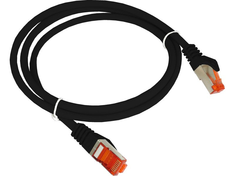 Avizio KKS6CZA1.0 Network Cable Black 1M CAT.6 F/UTP (FTP)