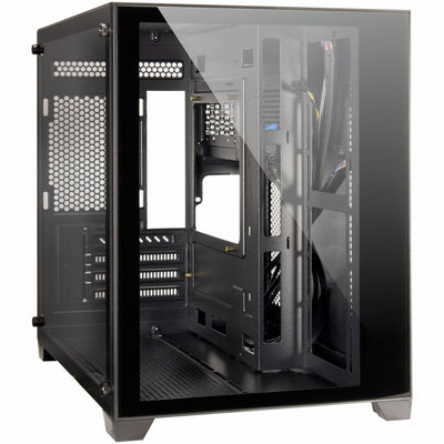 PC Case Inter-tech Gaming-caja Micro-atx C-501 Aspect Black — image 1