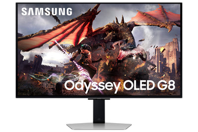 Samsung Monitor Gaming Odyssey OLED G8 S32DG802SU 32' 4K 0.03MS 240HZ OLED Adjustable Height Grey — image 1